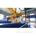 Transition trolley of electroplating production line